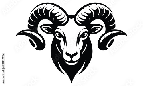 head of a ram