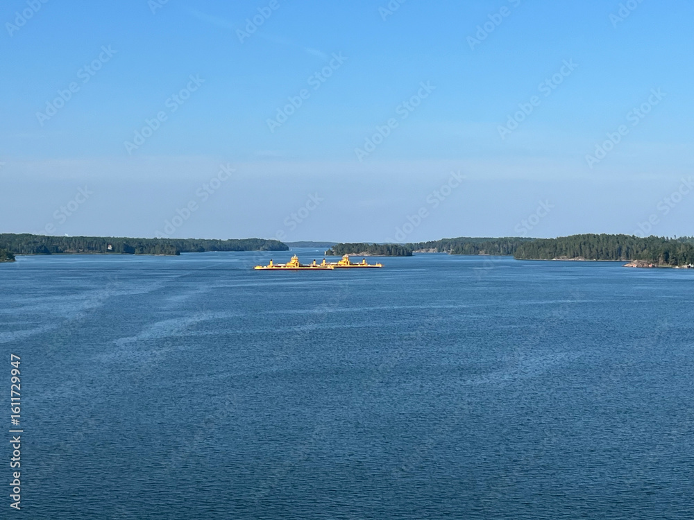 Obraz premium Baltic Sea and islands