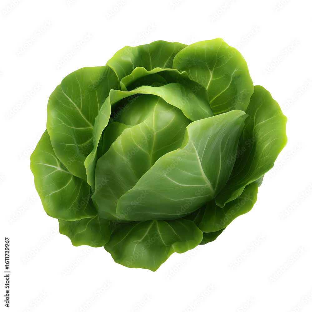 Fototapeta premium cabbage isolated on white background