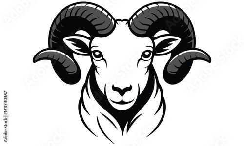 head of a ram