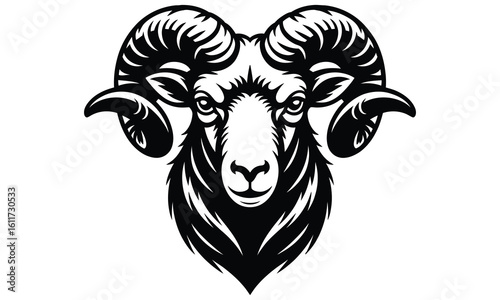 head of a ram