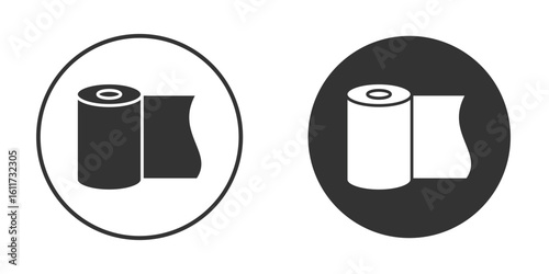 Bandage roll icon for web, mobile and infographics.