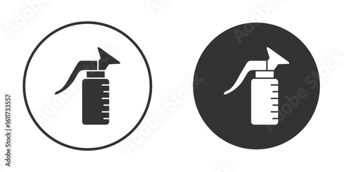 Breast pump icon for web, mobile and infographics.
