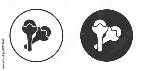 Cloves icon for web, mobile and infographics.