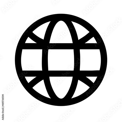 globe worldwide web icon design.