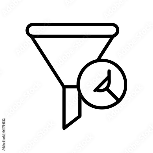  filter narrow down icon design.