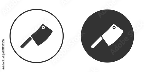 Hatchet icon for web, mobile and infographics.