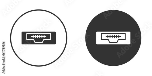 HDMI icon for web, mobile and infographics.