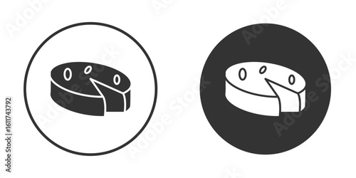 Parmesan icon for web, mobile and infographics.