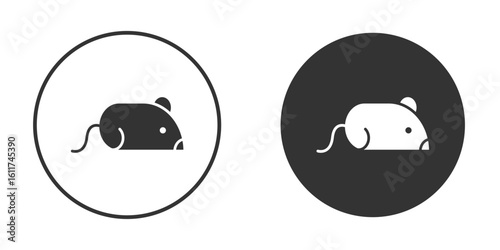 Rat icon for web, mobile and infographics.