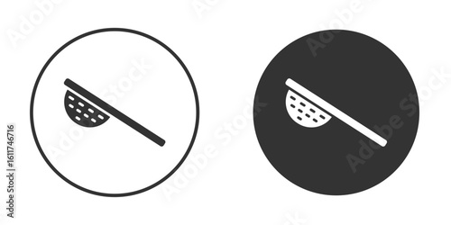 sieve icon for web, mobile and infographics.