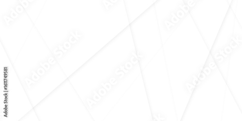 Abstract white and gray line background design. squares in bright light with soft shadows as pattern. paper texture design Modern and geometric design.