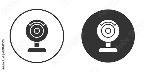 Webcam icon for web, mobile and infographics.