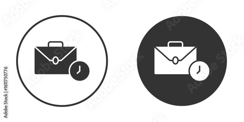 Work experience icon for web, mobile and infographics.