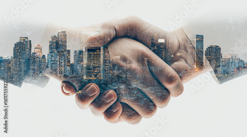 Urban Cooperation Handshake Image