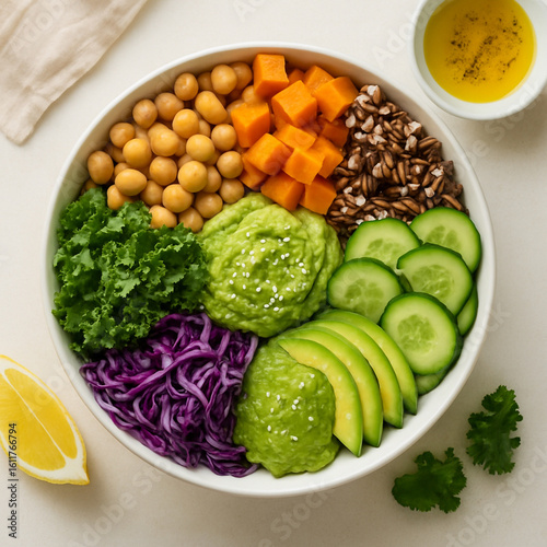fresh vegetables on a plate