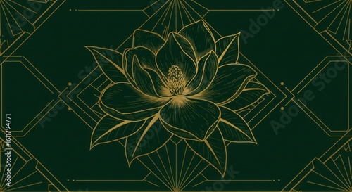 Art Deco Magnolia