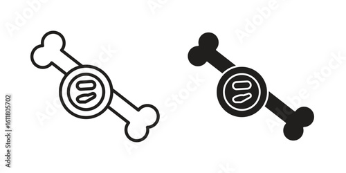 Multiple myeloma icon logo set. thin line concept simple icon or design element