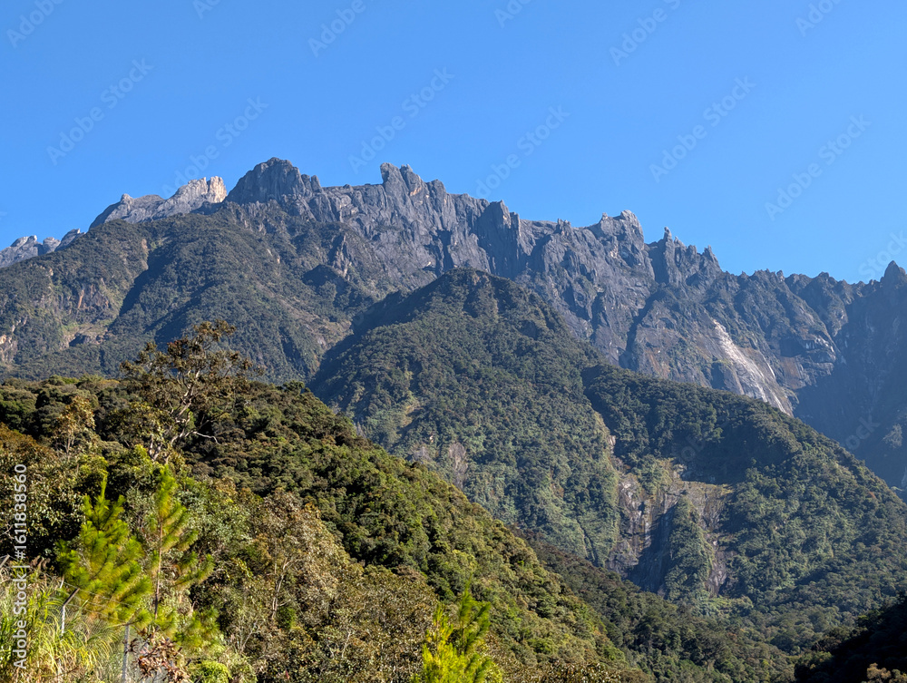 View of Mt. Kinabalu Kundasang Sabah Malaysia View of Mt. Kinabalu Kundasang Sabah Malaysia