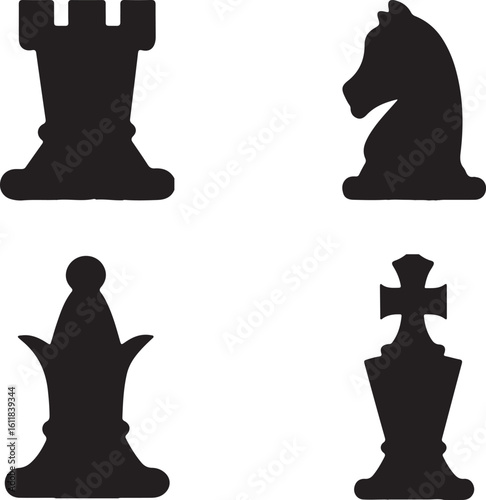 set of chess figures