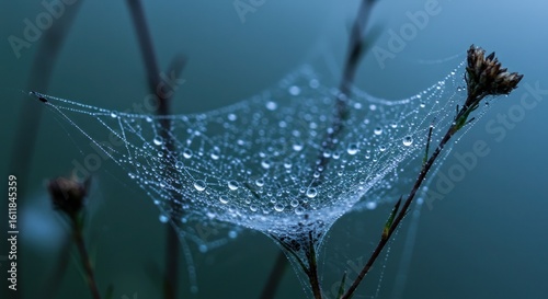 Dew-kissed spiderweb (1)