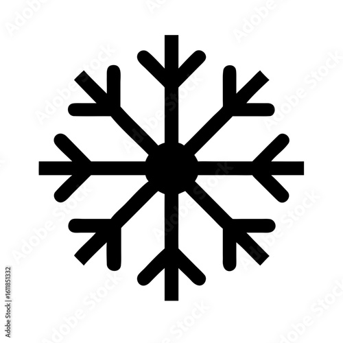 snowflake icon design.