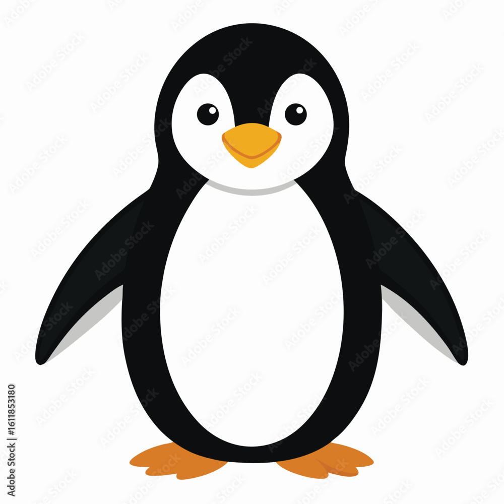 Obraz premium Penguinisolated Vector Illustration.eps