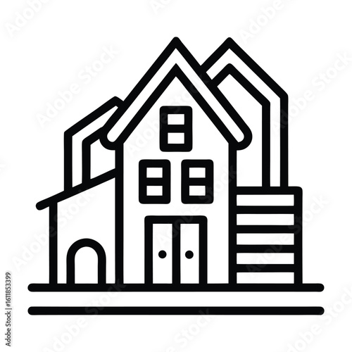Real estate houses