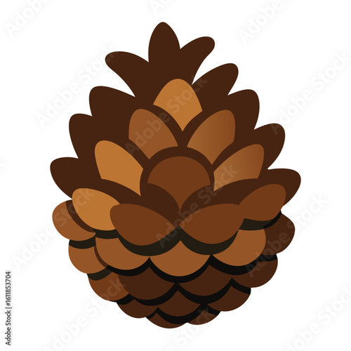 Pinecones Vector Illustration .eps