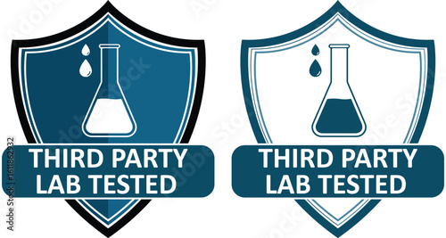 Shield Icons Showing Third Party Lab Tested Product Assurance
