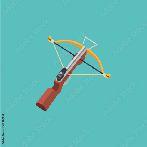 X bow icon logo flat vector design