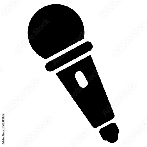 Handheld Microphone Icon