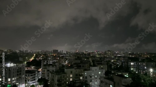 Lightning, clouds collide, celestial electricity, clouds collide