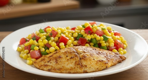 Flavorful Fish and Corn Salad