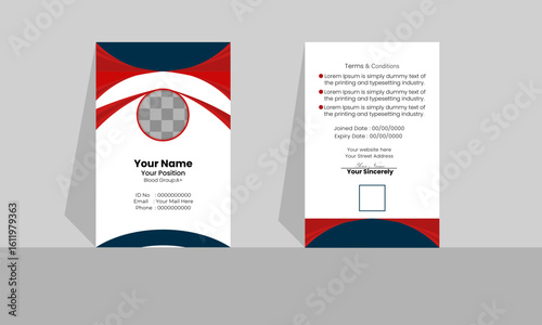 Special Id card design template