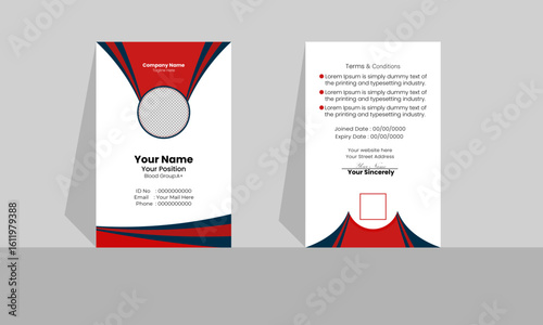 Special Id card design template