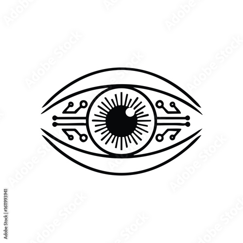фотографія Abstract Eye Vision Icon