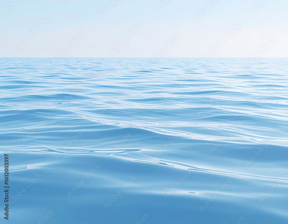 Naklejka premium Calm ocean surface