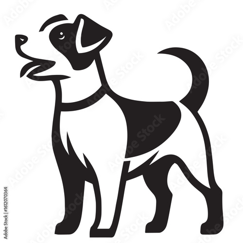 "Silhouette of a Standing Dog – Vector Illustration"

"Black Dog Silhouette Isolated on White Background"

"Minimalist Dog Silhouette – Pet Animal Vector Design"

"Side View of a Dog in Silhouette Sty