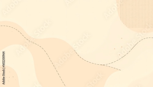 dots layout background abstract minimalist neutral colors memphis lines soft geometric
