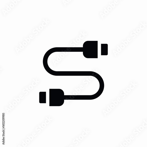 wire adaptor icon sign vector