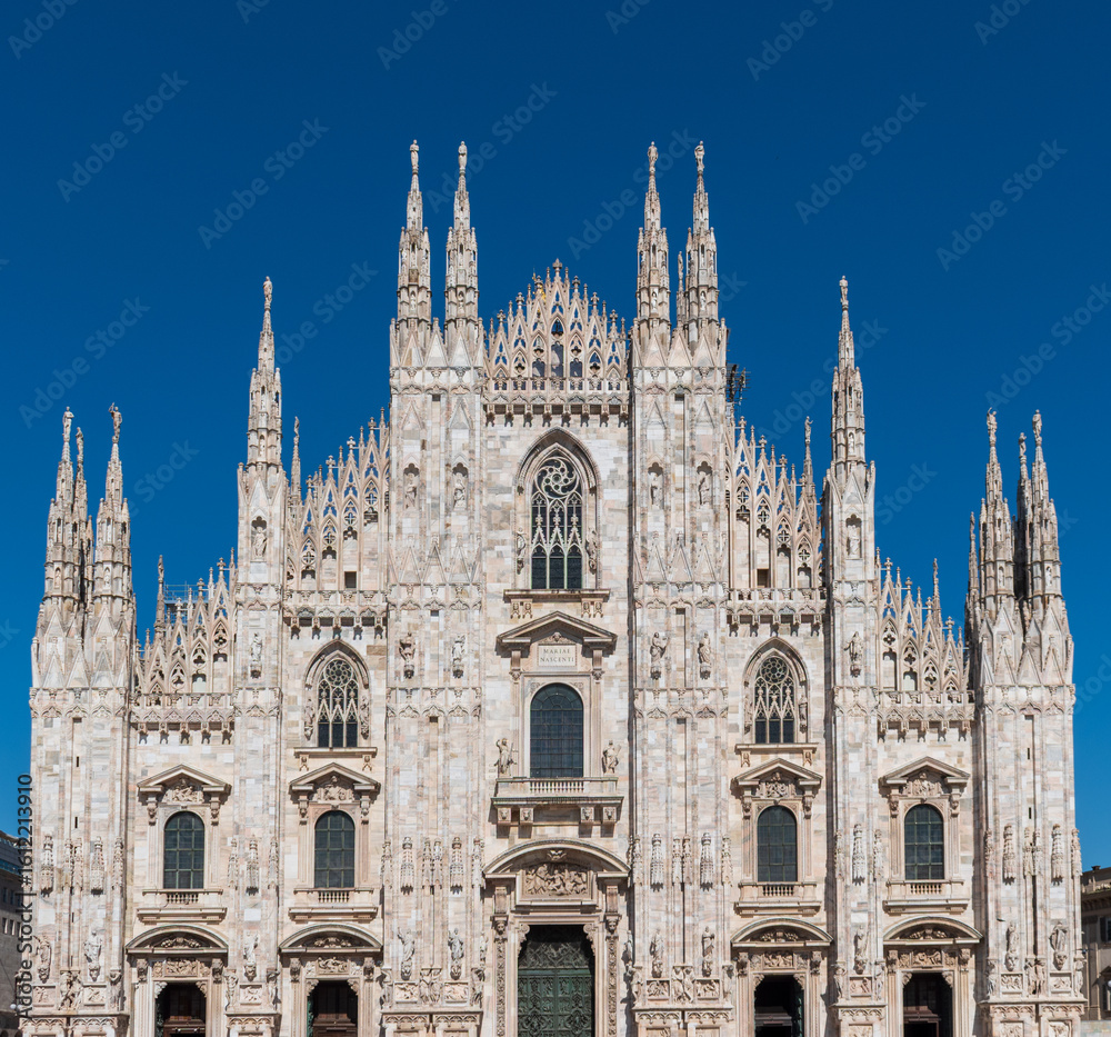 Fototapeta premium La cathédrale de Milan, Italie