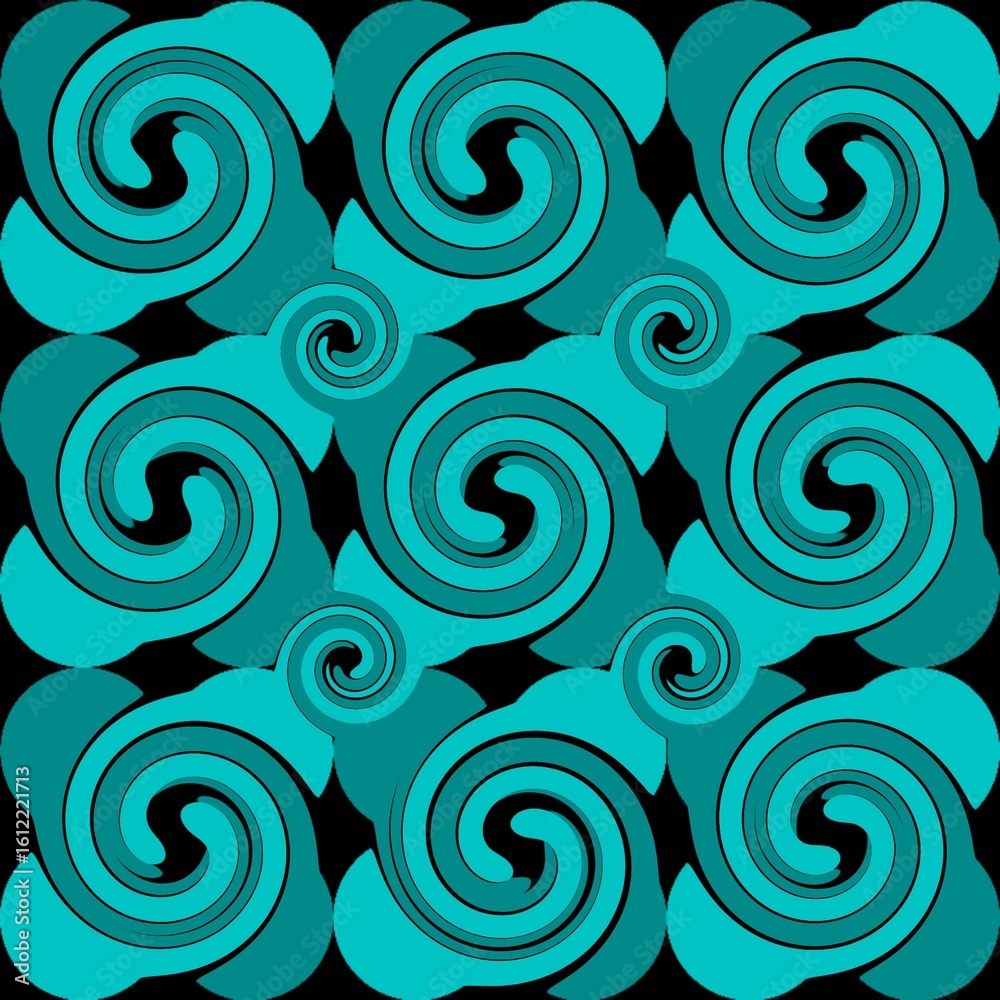 Fototapeta premium abstract seamless pattern with circles
