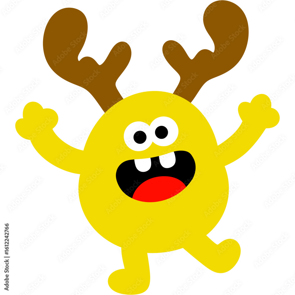 Obraz premium Christmas Monsters 