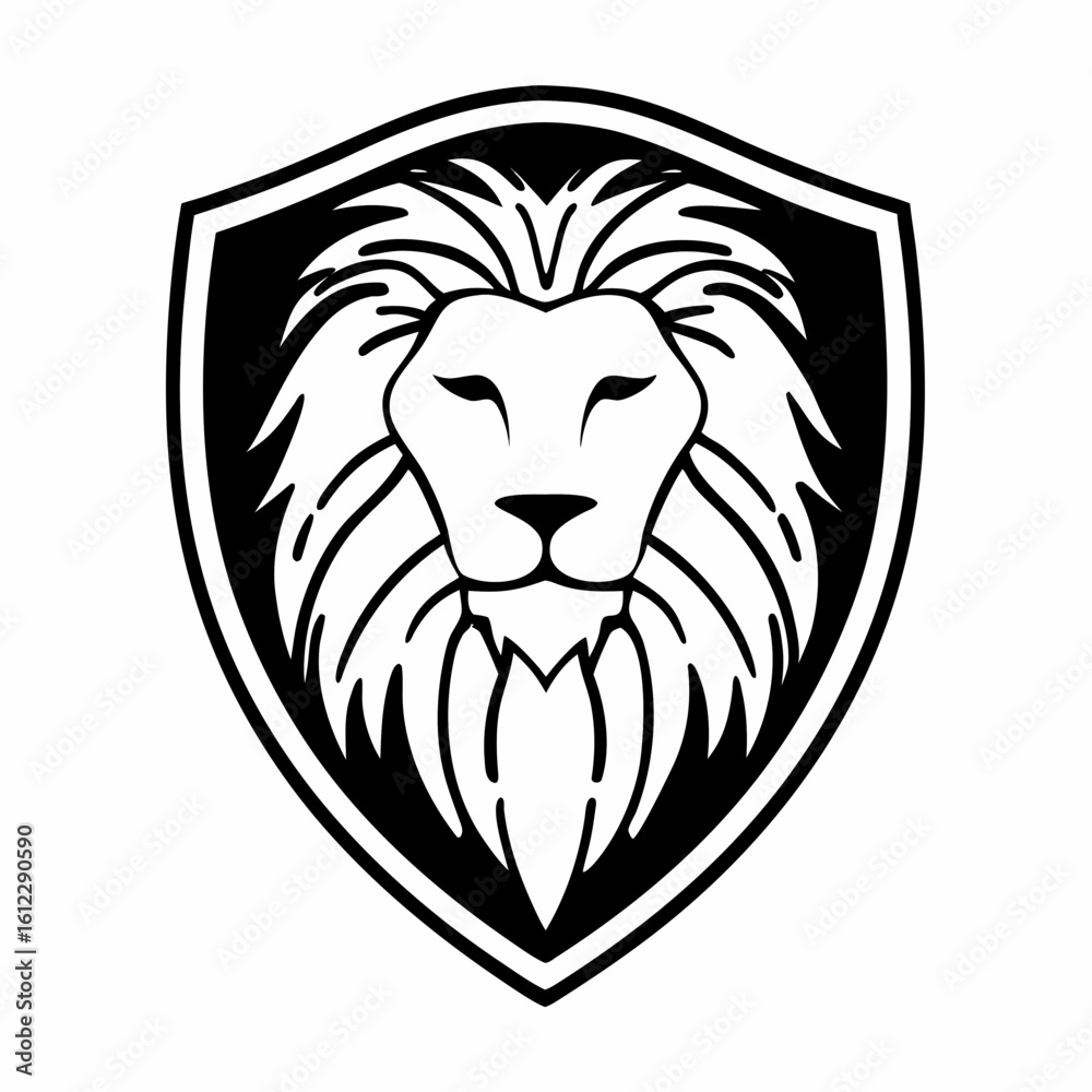 Obraz premium head of lion