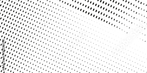 grunge Halftone white and black dots pattern and black gradient grunge texture background. Dotted line comic sport style vector illustration