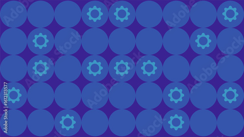 Seamless Abstract Blueberry Fruit Pattern in Modern Colors. Vector illustration is perfect for use in textile prints, packaging, wallpapers, branding materials, and digital design projects.
