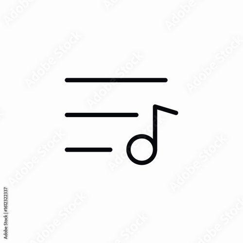 music notes icon sign vector