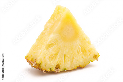 Fresh Slice of a Ripe Pineapple.