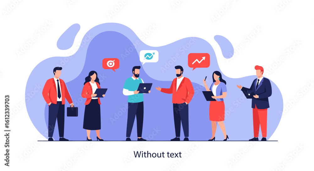 Diverse business team collaborating on a project, ideal for presentations or website banners. Diverse business team collaborating on a project, ideal for presentations or website banners.